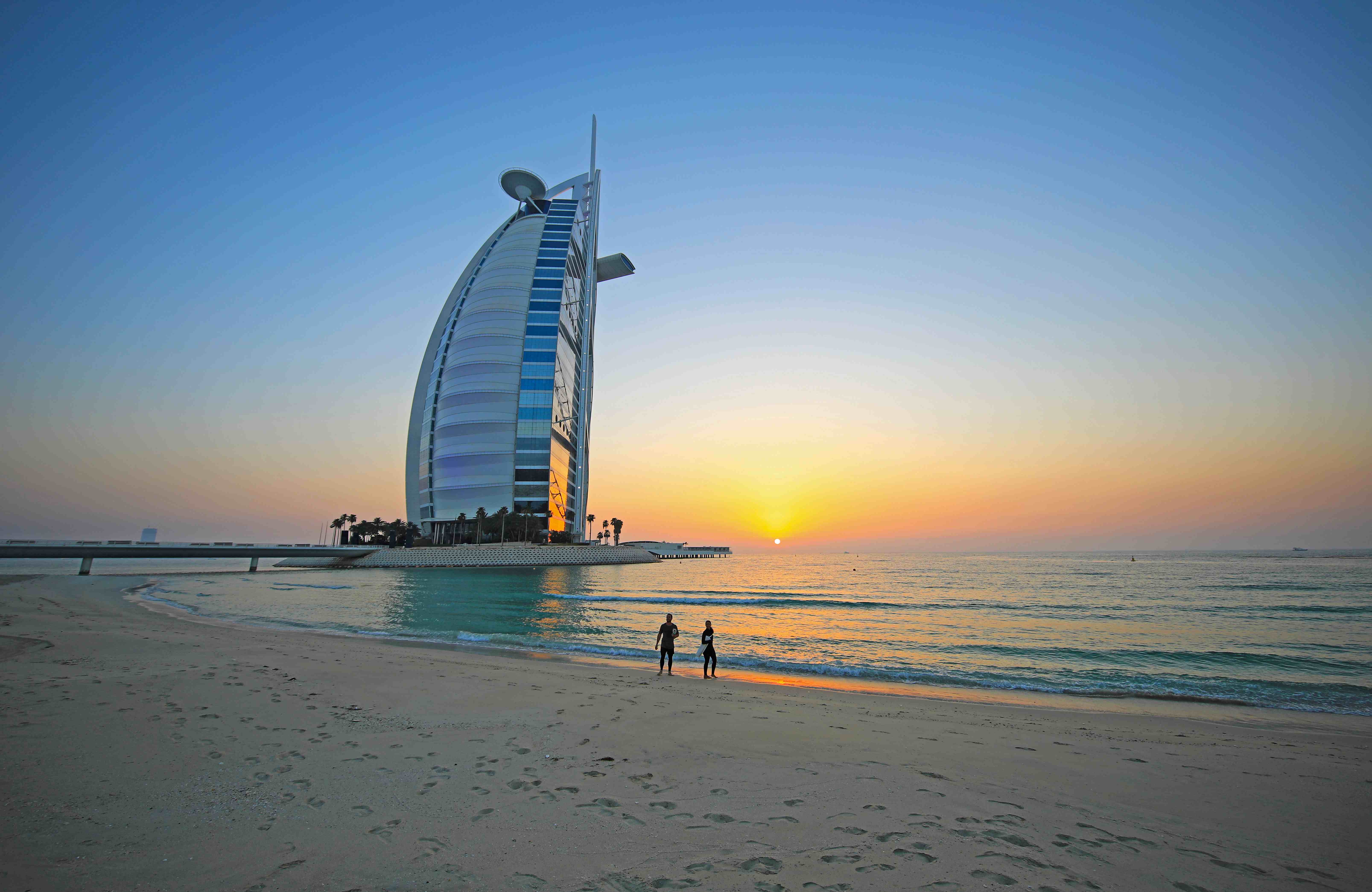 Yoga Session Burj Al Arab Beach 10